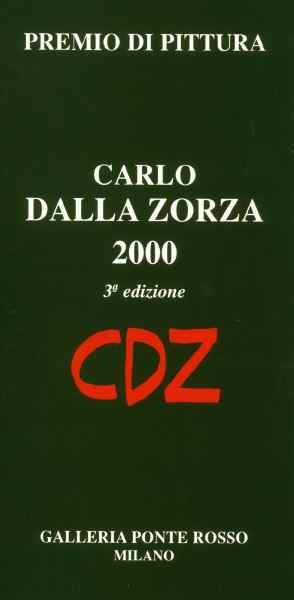 Invito Premio di Pittura Carlo Dalla Zorza 2000