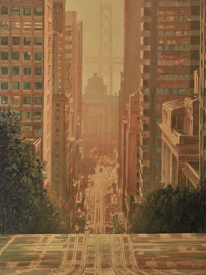 San Francisco, 2020 olio su tela 90x120